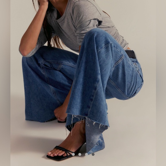 Free People We The Free Live Wire Jeans Sz 26 - Picture 4 of 5